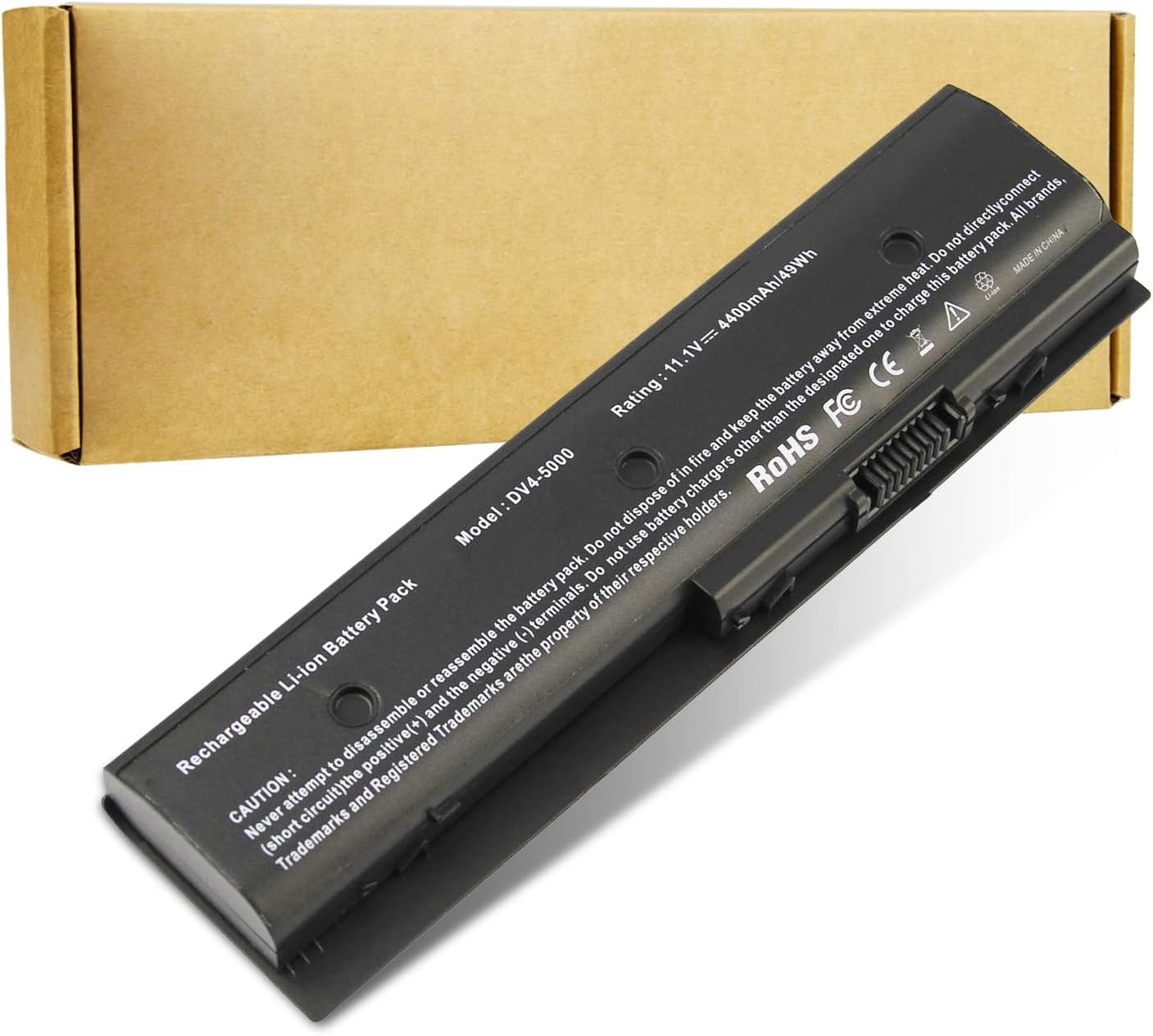 DV4-5000 MO06 MO09 671731-001 Laptop Battery for HP Pavilion DV4-5000 DV6-7000 DV7-7000 Envy DV4-5200 DV6-7200 M6-1100 Series [11.1V/49Wh/4400mAh]