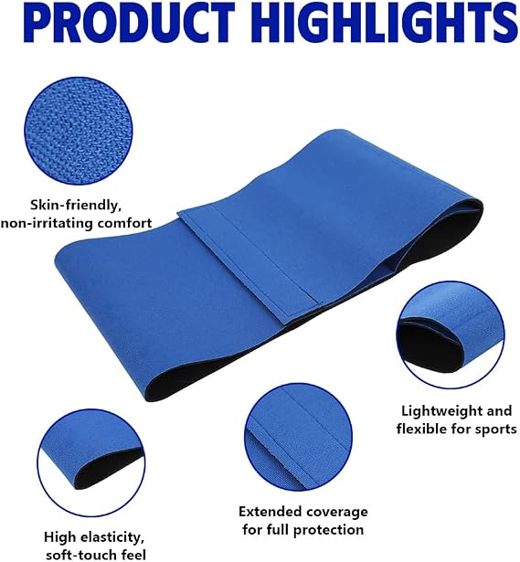 Elastic Waist Trimmer, SBR Neoprene Material Sports Support Belt for Body Slimming Trainer Women Weight Loss Workout Fitness Back Belts Body Care Blue