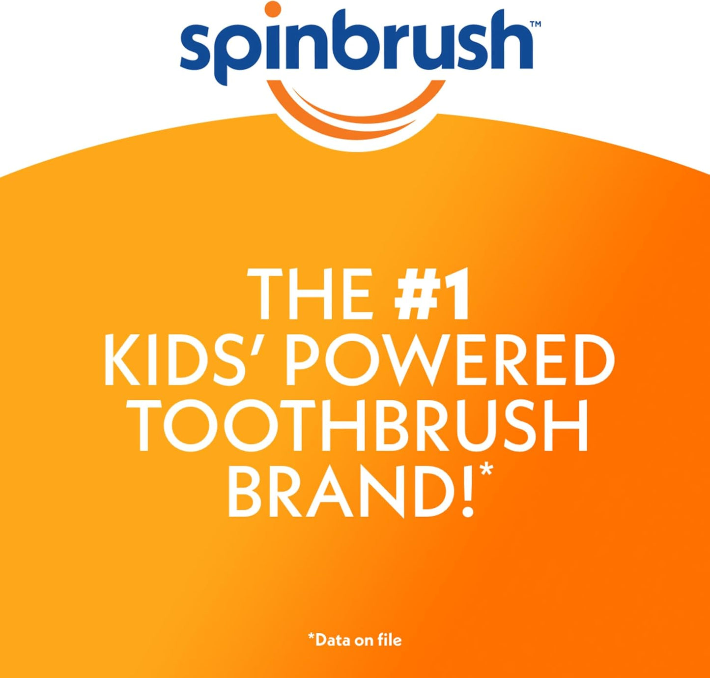 Spinbrush™ Kids Electric Toothbrush, Spiderman™ Battery Powered Electric Toothbrush for Children Ages 3+ with 1 AA Battery, Soft Head Bristles, Leakproof SoftSwitch, Ready-to-Use
