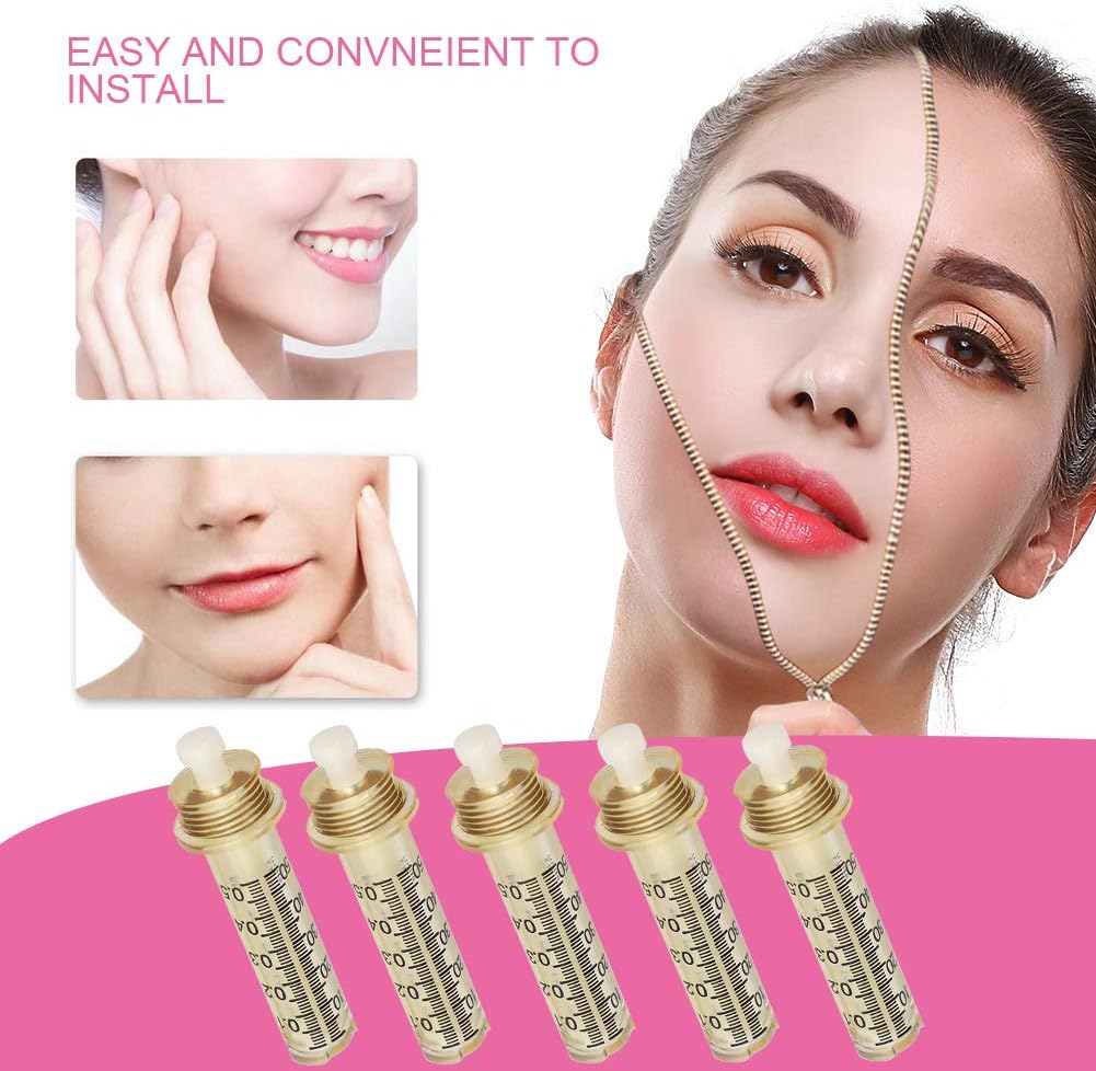 Ampoule Head, 10 Pcs 0.5ml Ampoule Heads for Anti-Aging Lifting Lip Hyaluronic Acid Pen Accessory