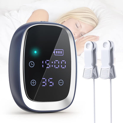 KTS Sleep Aid Device for Insomnia, CES 2.0 New Upgraded Hypnotic Muscle & Nerve Stimulator for Anxiety, Migraines and Headaches, Rechargeable and Portable to Fall Asleep Faster