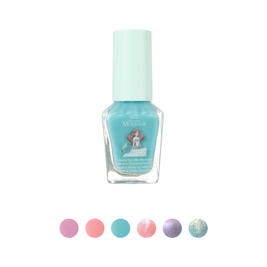 Mermaid Water-Based Nail Polish – Non-Toxic, Peel-Off Formula, Quick-Dry, Odor-Free, Safe for Kids & Adults, Long-Lasting Shine, Easy Removal Without Acetone