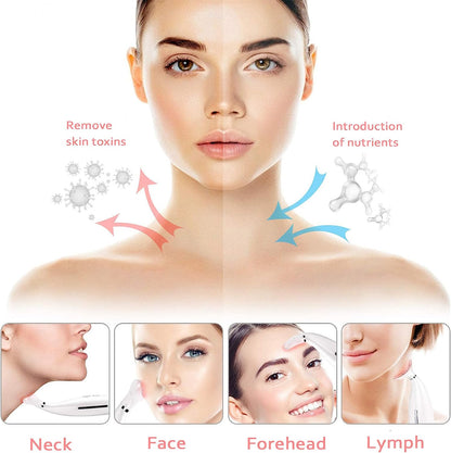 Facial Lifting Machine, Wrinkle Removal Machine for Skin Tightening, Ultrasonic Anti-Wrinkle Anti-Aging for Face Neck Women