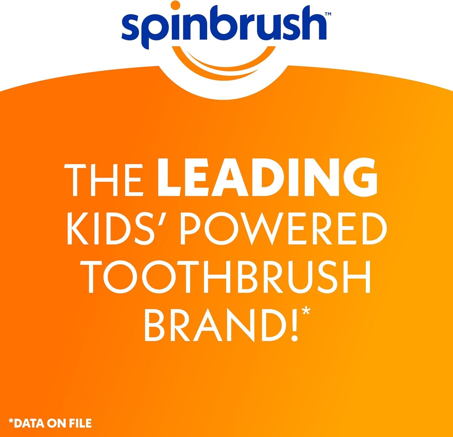 Spinbrush™ Kids Electric Toothbrush, Super Mario™ Battery Powered Electric Toothbrush for Children Ages 3+ with 1 AA Battery, Soft Head Bristles, Leakproof SoftSwitch, Ready-to-Use