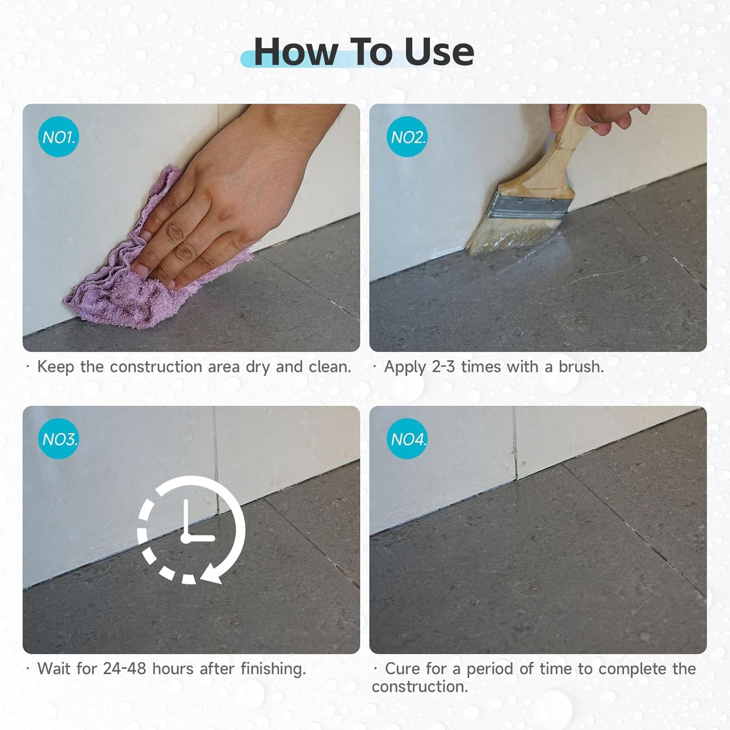 Hydra Sealant Waterproof Sealant 250gm, Waterproofing Agent, Anti-Leakage Waterproofing Agent, Transparent Waterproof Paint, Original Highly Effective and Sealant Glue