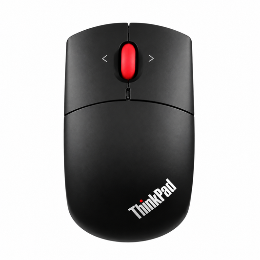 Lenovo ThinkPad Laser Wireless Bluetooth Mouse Dongle-Free Bluetooth Connectivity Advanced 4-Way Scrolling and Ergonomic Design (MOBTC9LA)