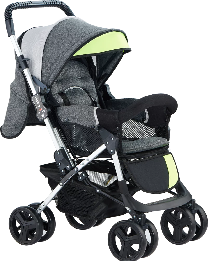 C-Max 9-Series Baby Stroller & Pram – Best Stroller for Newborns & Toddlers in Pakistan | Pink, Green, Yellow