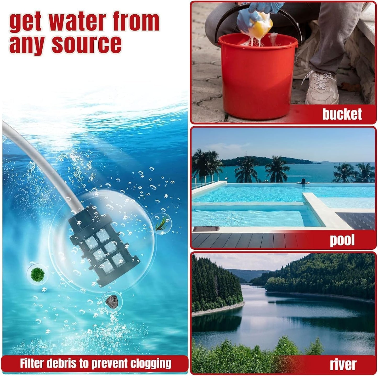 Cordless Pressure Washer Gun, 48V Lithium Battery Power Washer, 500PSI High Pressure Cordless Power Washer, Portable Pressure Washer with 6-in-1 Nozzle, Handheld Power Washer for Car,Garden,Home