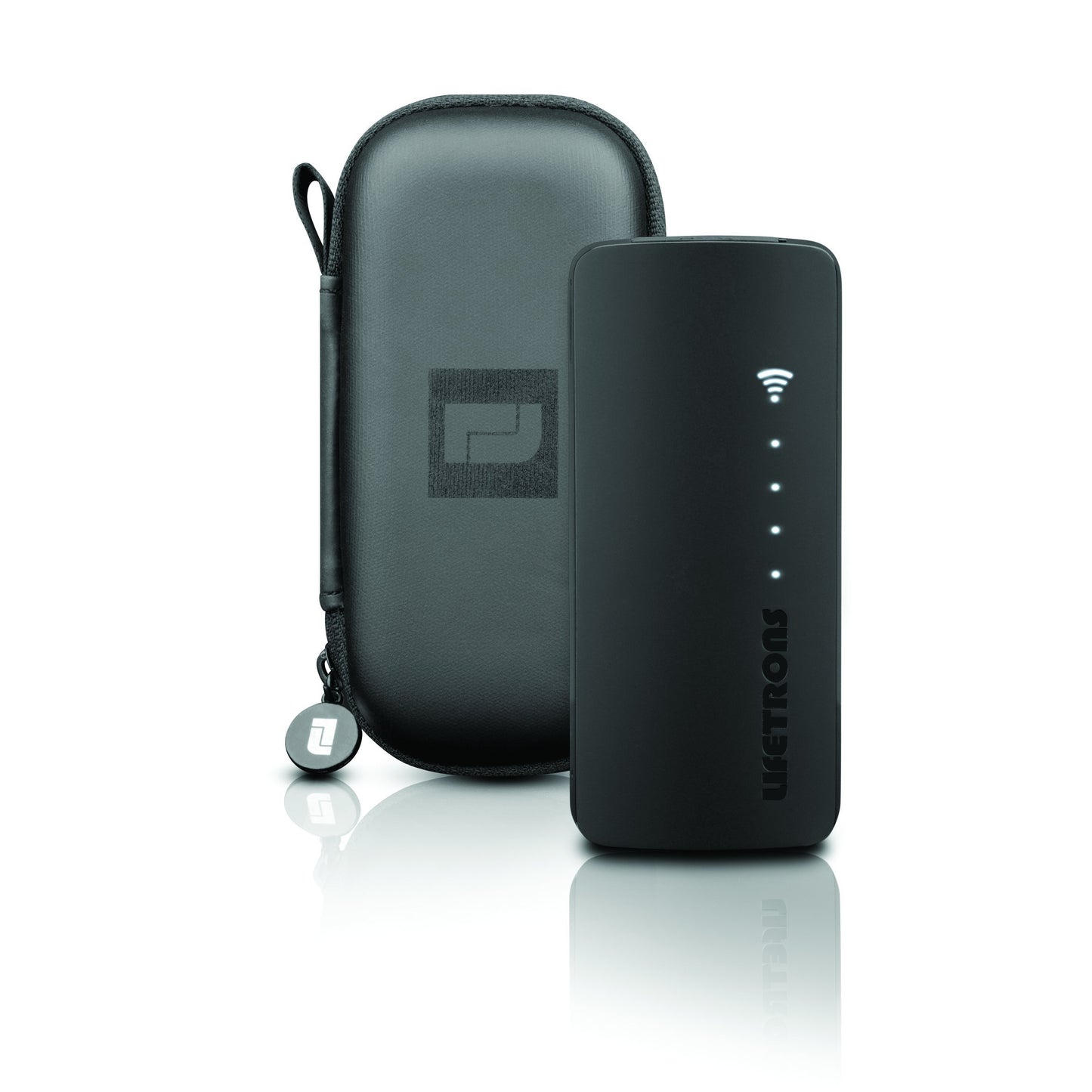 Lifetrons Power Solution Portable Wi-Fi Extender With Power Bank 5,200 mAh Wi-Fi Router & Charger