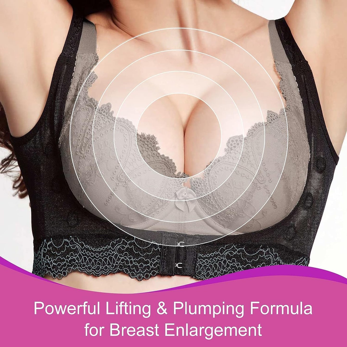 Breast Enhancement Cream, Natural Breast Enlargement Cream Fast Growth, Firming and Lifting Cream, Nourishing to Push Up Bust with Perfect Body Curve