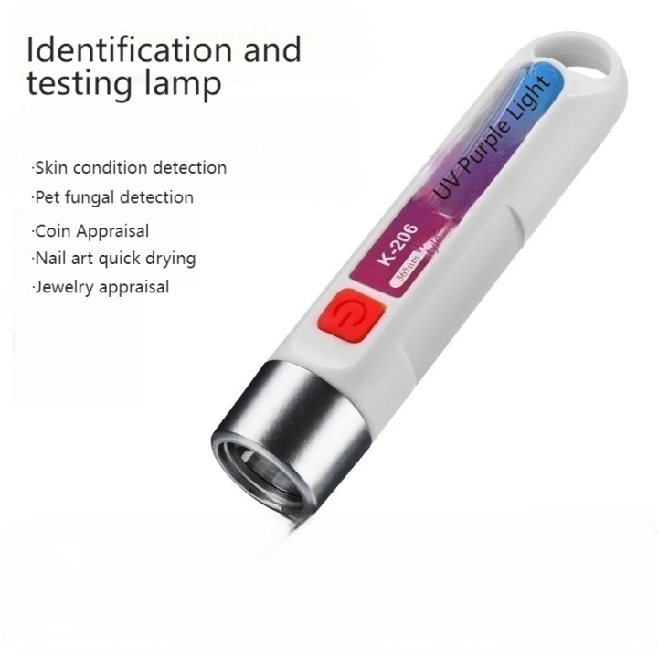 Pocket size UV pen for checking ID cards passports and documents