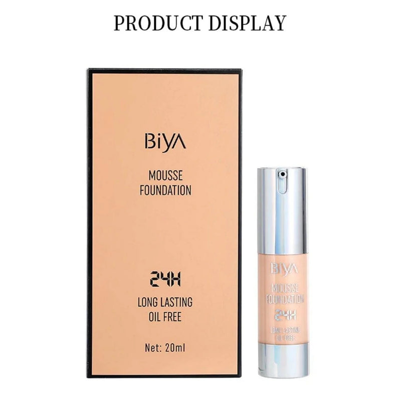 Biya Long Lasting Oil Control Mousse– Gulybaba - Genuine products ...