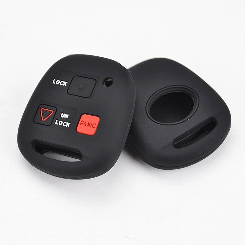 Silicone Key Case Cover For Toyota Land Crusier FJ Cruiser For Lexus ES GS LS IS RX SC LX RX400h ES330 RX330 GS300 GS430