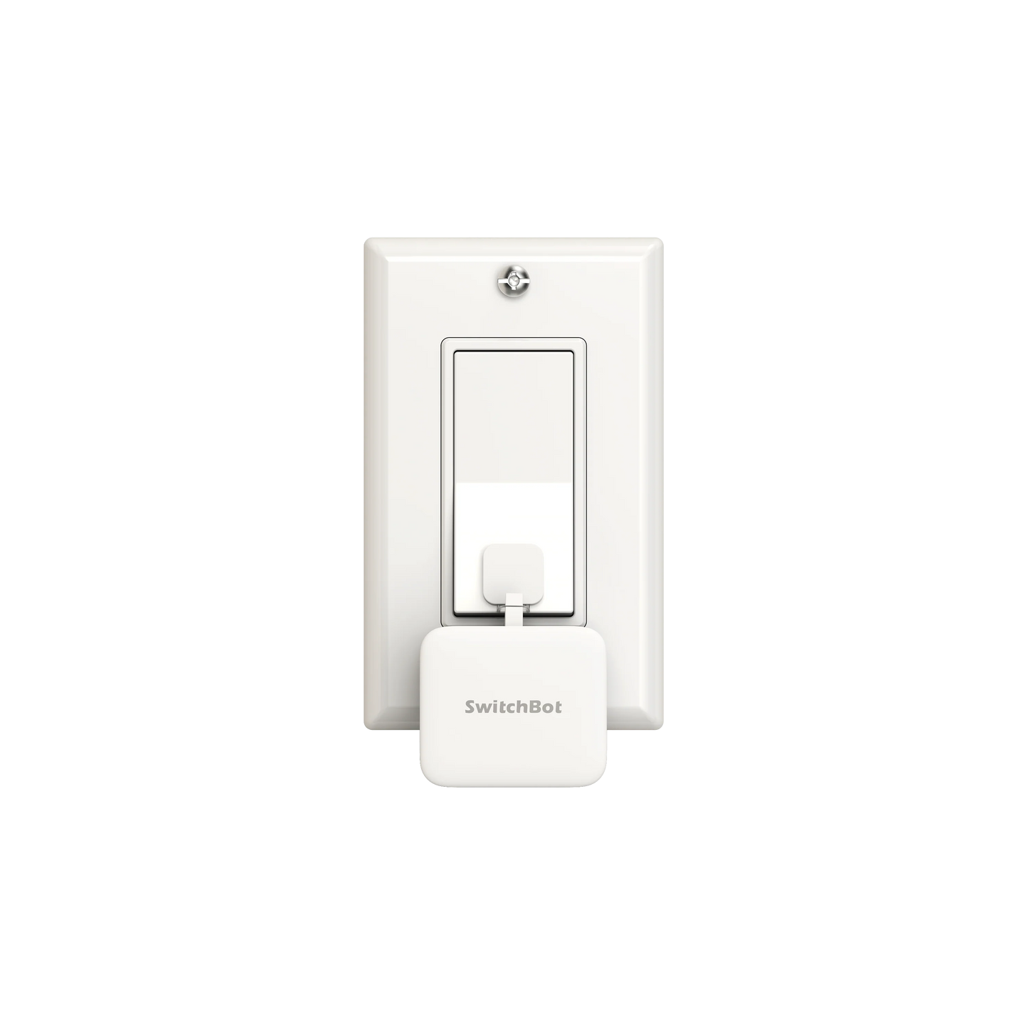 SwitchBot Smart Switch Button Pusher - Fingerbot for Automatic Light Switch, Timer and APP Bluetooth Remote Control, Works with Alexa, Google Home, HomeKit When Paired with SwitchBot Hub (White)