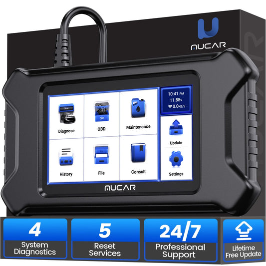 MUCAR CS4 OBD2 Scanner, Car Code Reader & Diagnostic Scan Tool with Oil/EPB/SAS/TPMS/ETS, Professional Car Scanner Diagnostic Tool ECM/TCM/ABS/SRS System, Cover 94+Vehicles Models, CS4-US