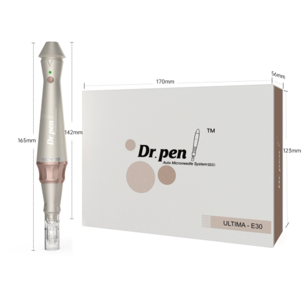 Dr. Pen Ultima E30 Wireless Microneedling Pen PMU Pen Dual-Use with 12Pcs (2X 12P 10X 36) Cartridges Derma Pen for Skin Care & Permanent Makeup ULTIMA-E30KIT-UK