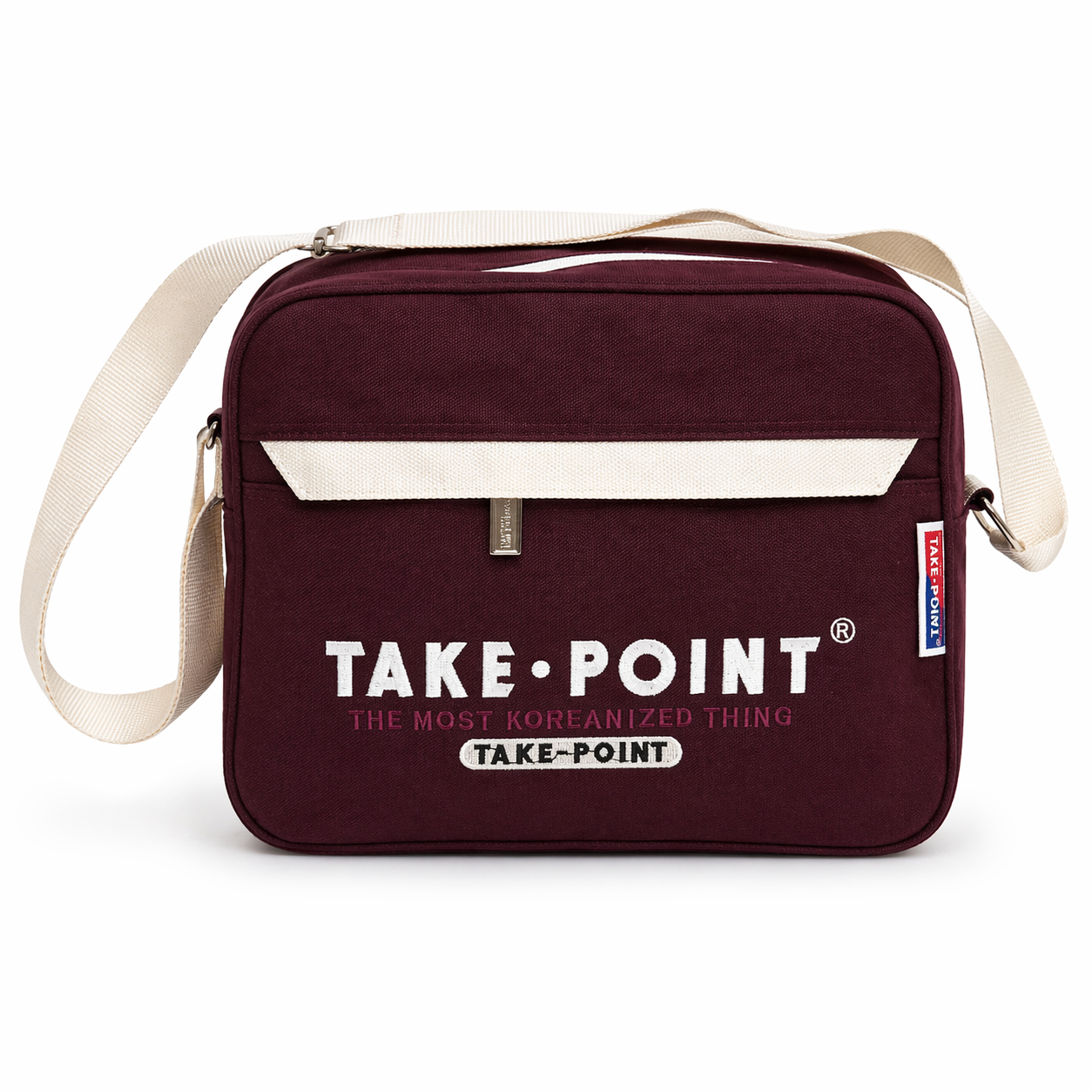 Take-Point Premium Canvas Messenger Documents Bag with Adjustable Shoulder Strap – Durable, Spacious Office & Travel Organizer