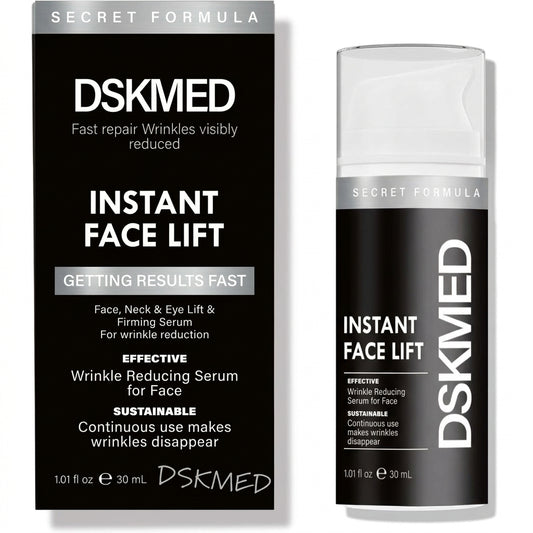 DSKMED Under Eye Bags and Wrinkles - Instant Face Lift Cream,Remove Dark Circles, Bags Under Eyes, Fine Lines, Wrinkles and Neck Lines,Firming Delicate Skin 1.01oz