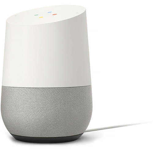 Google Home - Smart Speaker & Google Assistant, Light Grey & White With Original Charger