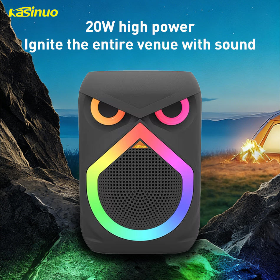 Portable DJ Bluetooth RGB Speaker with Wireless Microphone – 1800mAh Rechargeable Battery, 20M Mic Range, Voice Changer Deep Bass, Karaoke Party Speaker