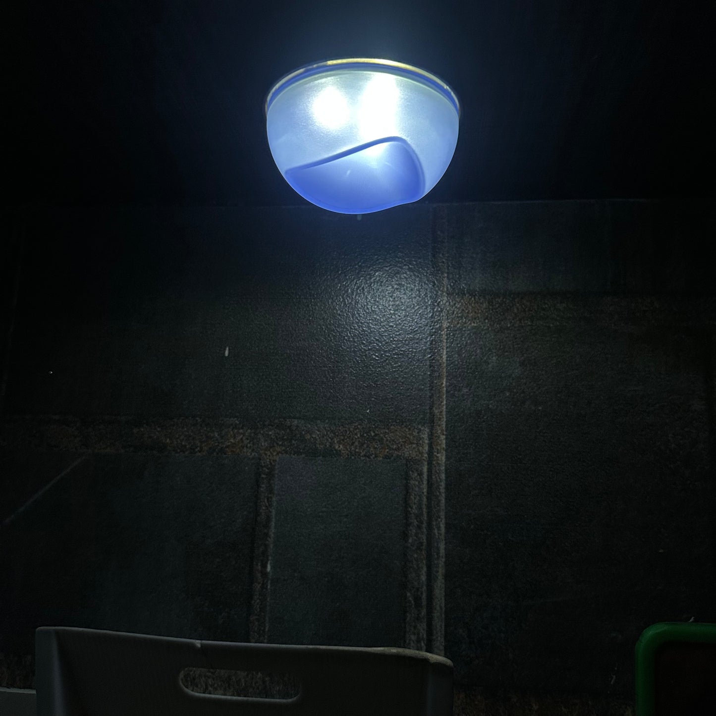 3 LED Touch Push On Off Light Self Stick On Click Cabinet Light LED Puck Light Battery Operated AA - 1 Pack