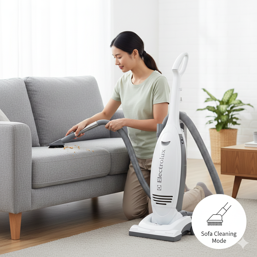 Electrolux Z2250 Upright Vacuum Cleaner with HEPA filtration Cleans Carpets and Hard floors