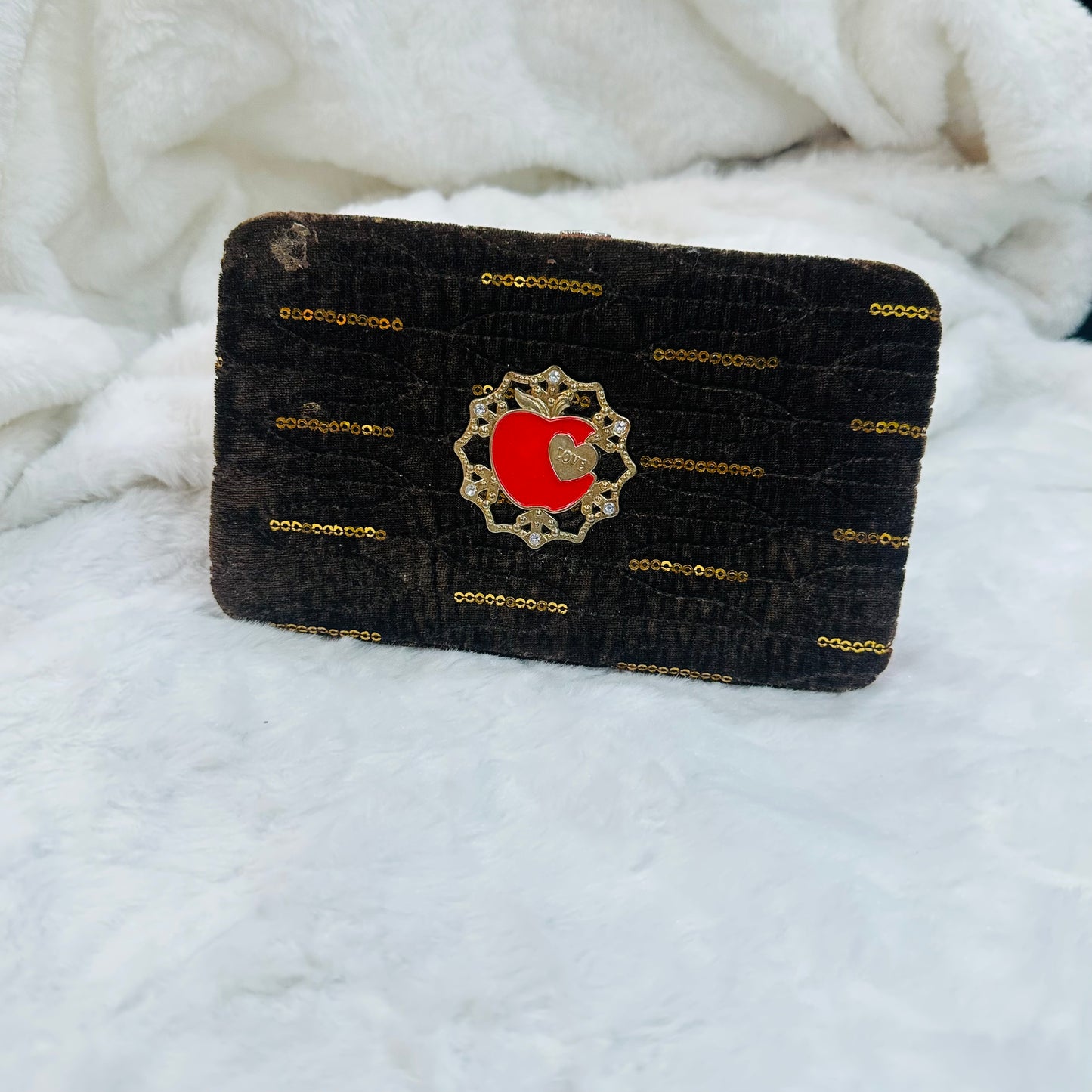 Clutch for Girls – Stylish Sequins  Elegant Bridal Party Handbag | Wedding & Festive Evening Purse With Mobile holder