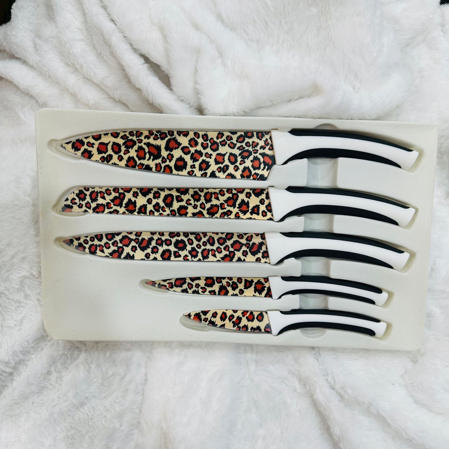 Fissman 5 Pcs Kitchen Knife Set - Sharp, Durable & Stainless Steel Ideal For House Warming Gift