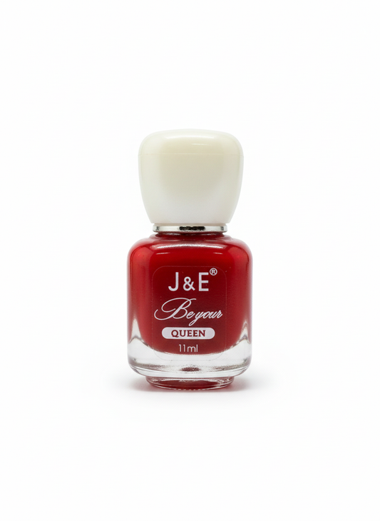 J&E Water-Based Nail Polish – Non-Toxic, Peel-Off Formula, Quick-Dry, Odor-Free, Safe for Kids & Adults, Long-Lasting Shine, Easy Removal Without Acetone