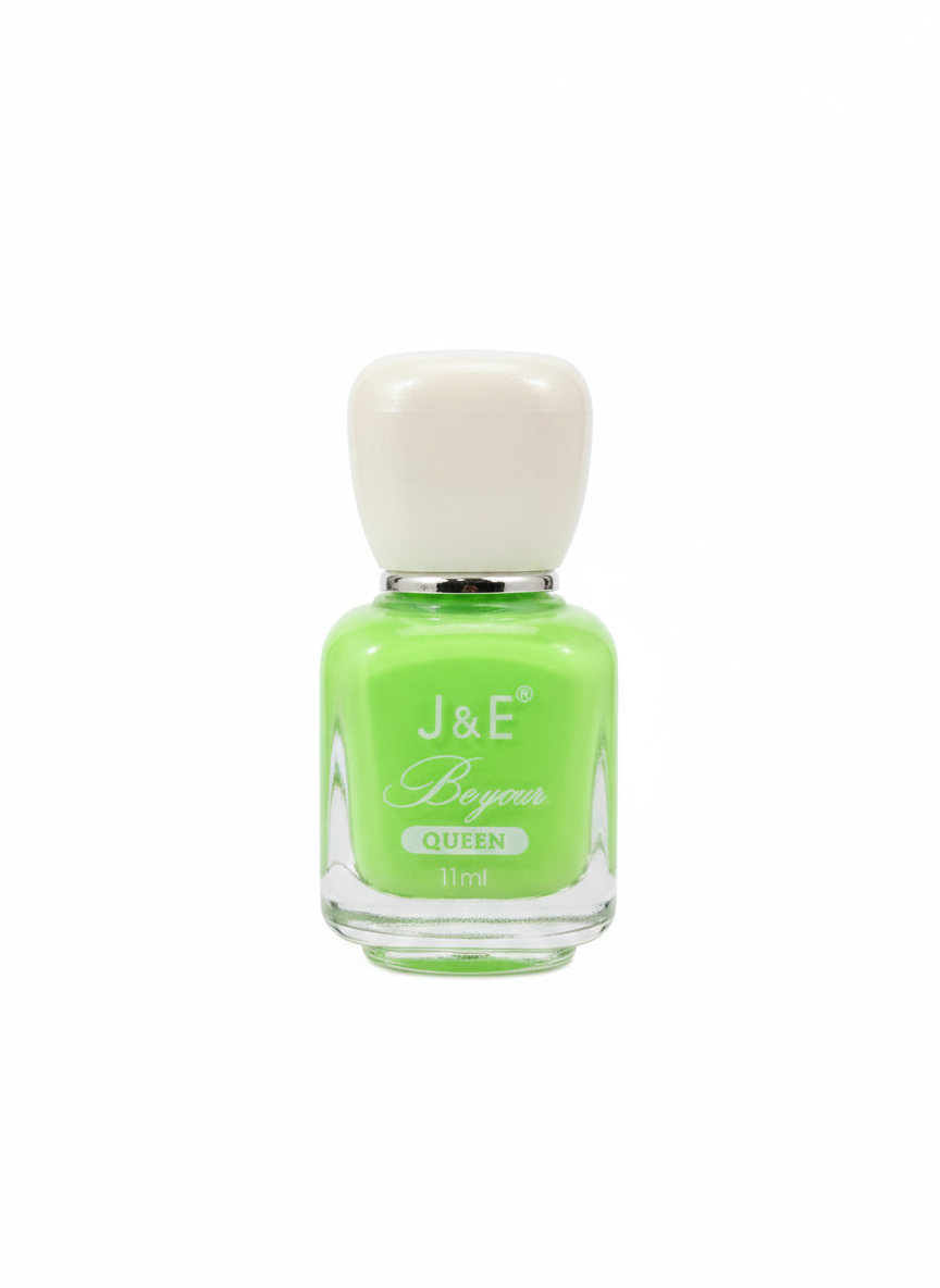 J&E Water-Based Nail Polish – Non-Toxic, Peel-Off Formula, Quick-Dry, Odor-Free, Safe for Kids & Adults, Long-Lasting Shine, Easy Removal Without Acetone