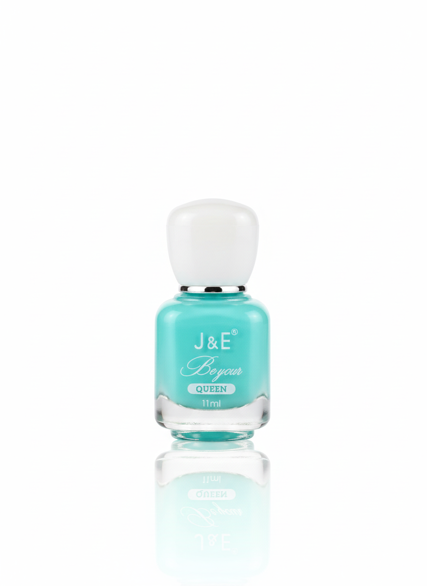 J&E Water-Based Nail Polish – Non-Toxic, Peel-Off Formula, Quick-Dry, Odor-Free, Safe for Kids & Adults, Long-Lasting Shine, Easy Removal Without Acetone