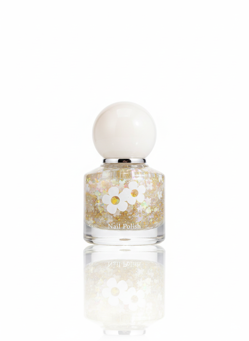 J&E Water-Based Nail Polish – Non-Toxic, Peel-Off Formula, Quick-Dry, Odor-Free, Safe for Kids & Adults, Long-Lasting Shine, Easy Removal Without Acetone