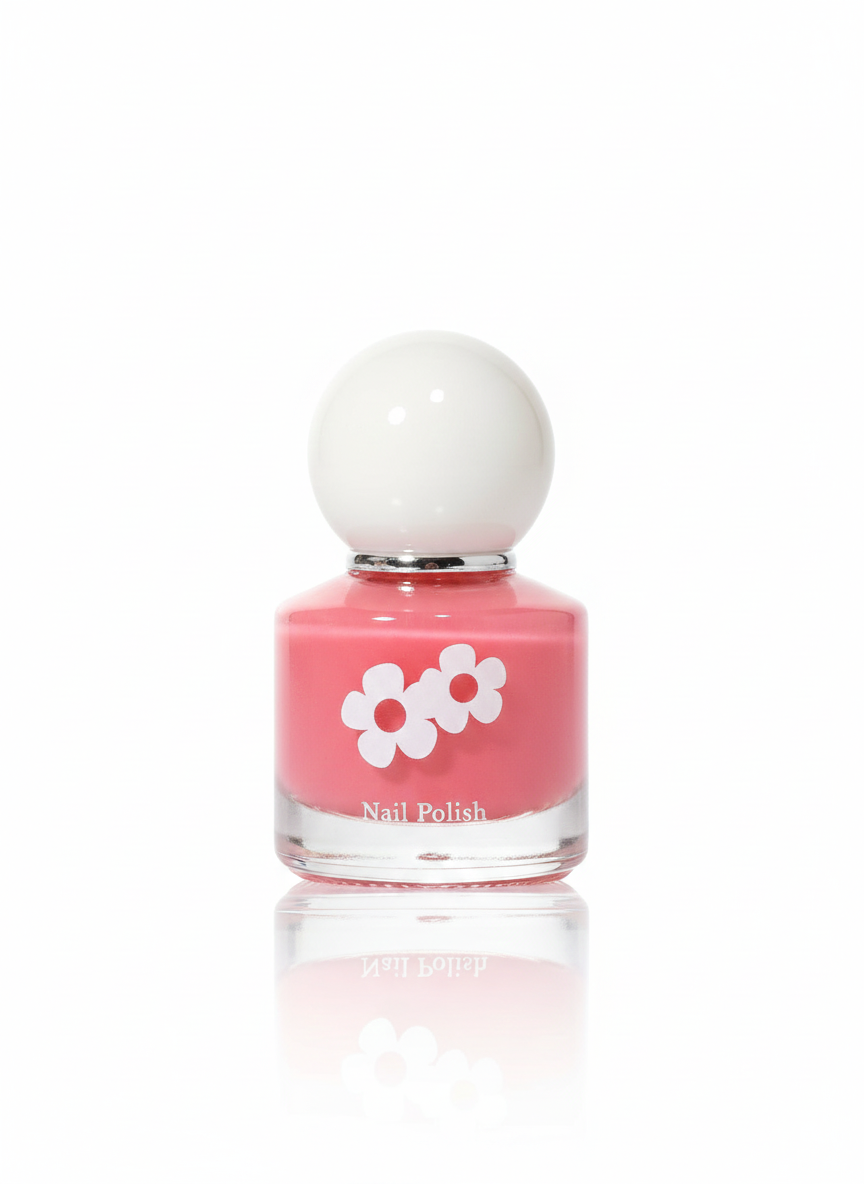 J&E Water-Based Nail Polish – Non-Toxic, Peel-Off Formula, Quick-Dry, Odor-Free, Safe for Kids & Adults, Long-Lasting Shine, Easy Removal Without Acetone