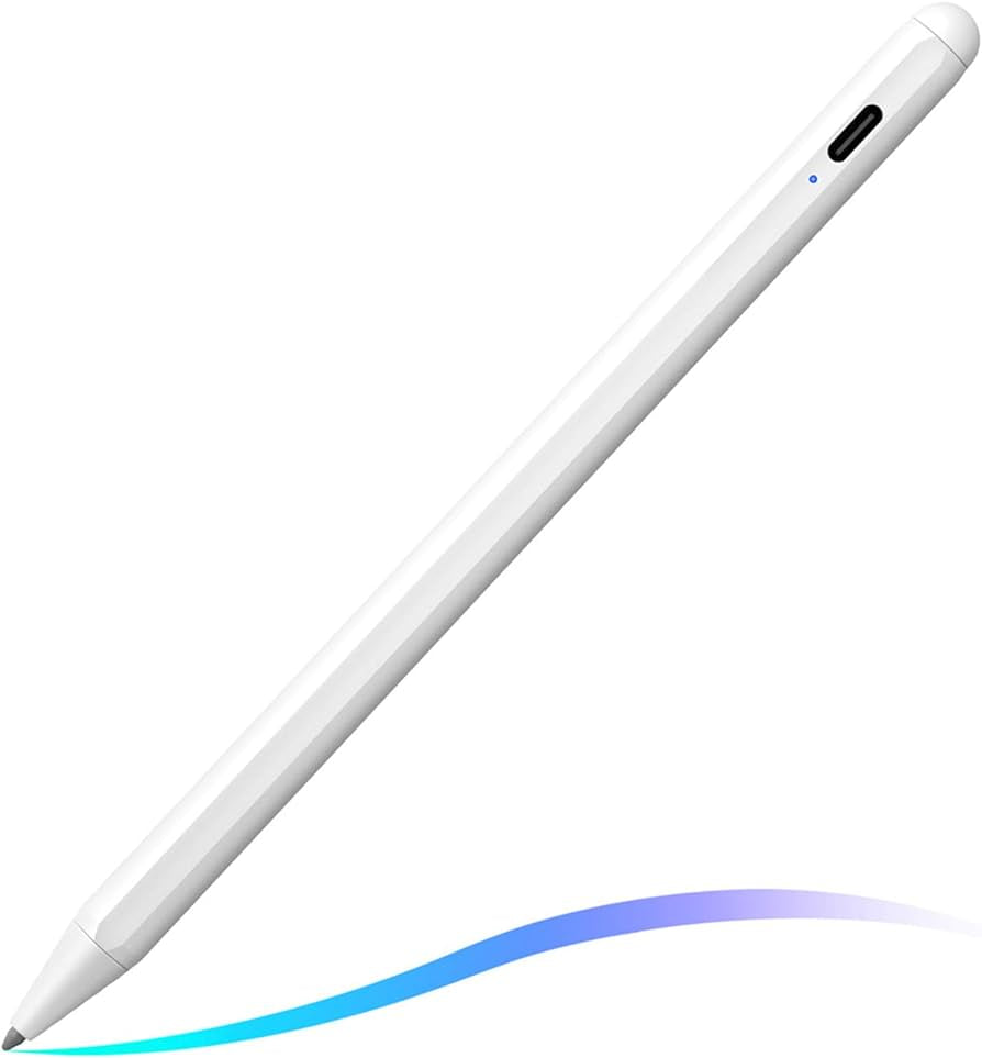 Stylus Pen for iPad(2022-2018) with Palm Rejection, FOJOJO Active Pencil Compatible with Apple iPad 10th/9th/8th/7th/6th Gen, iPad Air 5th/4th/3rd Gen,iPad Pro 11 & 12.9 inch, iPad Mini 6th/5th Gen