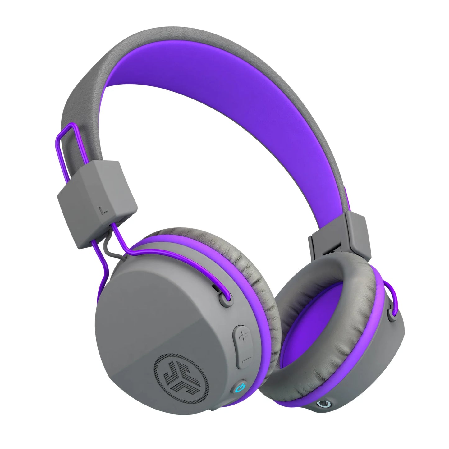 JLab JBuddies Studio Kids Headphones Wireless - Bluetooth Headphones Kids for Boys & Girls, Volume Limited Childrens Earphones with Mic, 24+ Hr Playtime, Noise Isolation, Sharing & Wired Mode