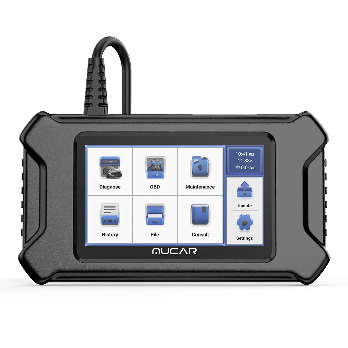 MUCAR CS90 OBD2 Scanner Diagnostic Tool with 28+ Reset Service, Engine Powertrain Car Scanner, ABS Code Reader, SRS Scan Tool for Cars, Auto VIN, Lifetime Free Update