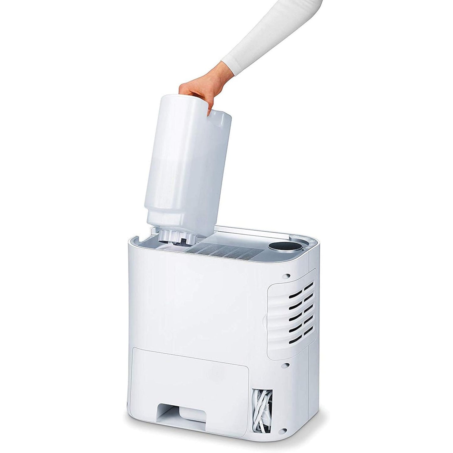 Beurer air purifier and humidifier 2-in-1 LR 330 With a unique touch for your indoor climate with three-layer filter system & air humidification up to 35 m²