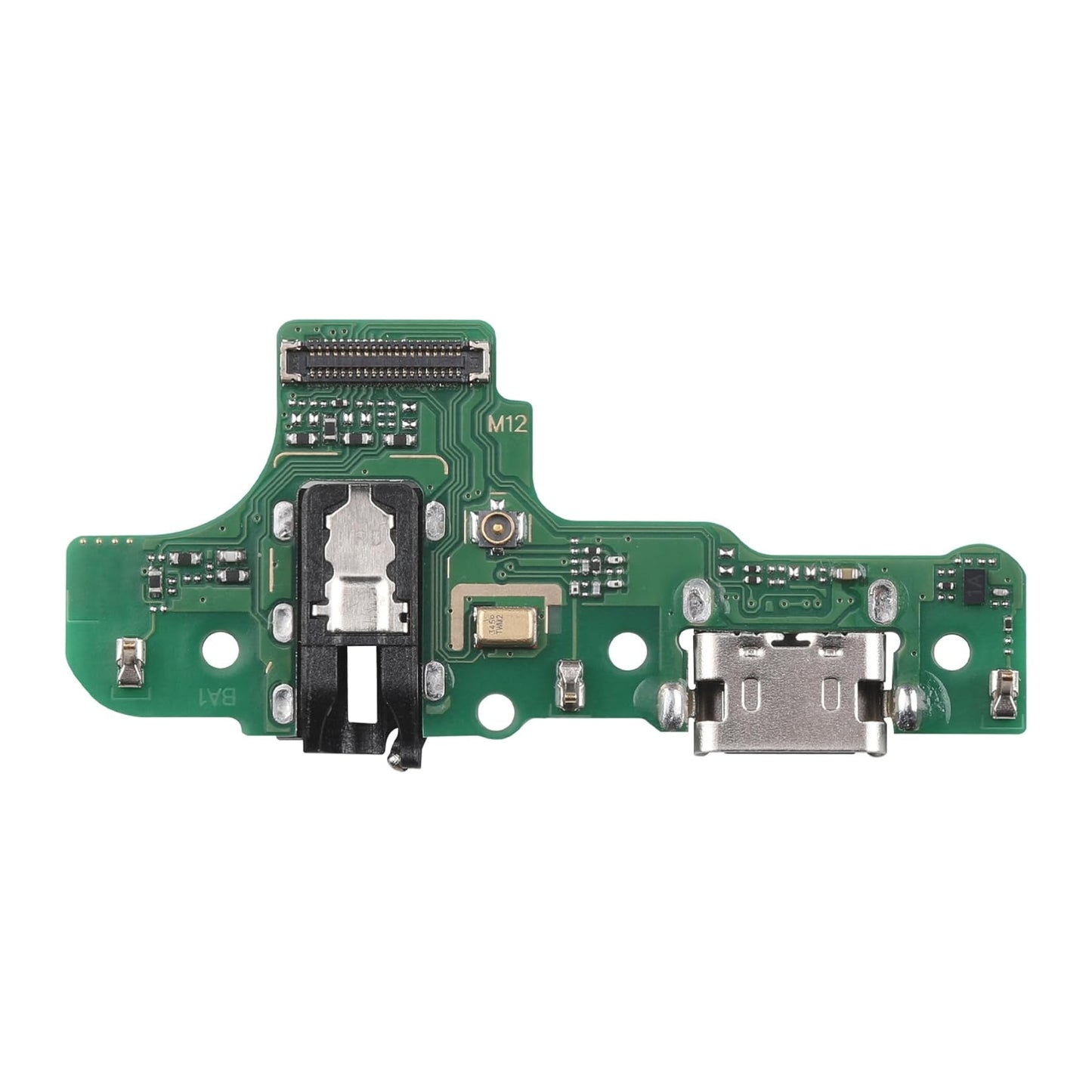 for Samsung Galaxy A20s Charging Port Replacement USB Charger Dock Type-C Connector Flex Cable Board with Microphone Jack Headphone Mic Port Repair Fix for SM-A207F