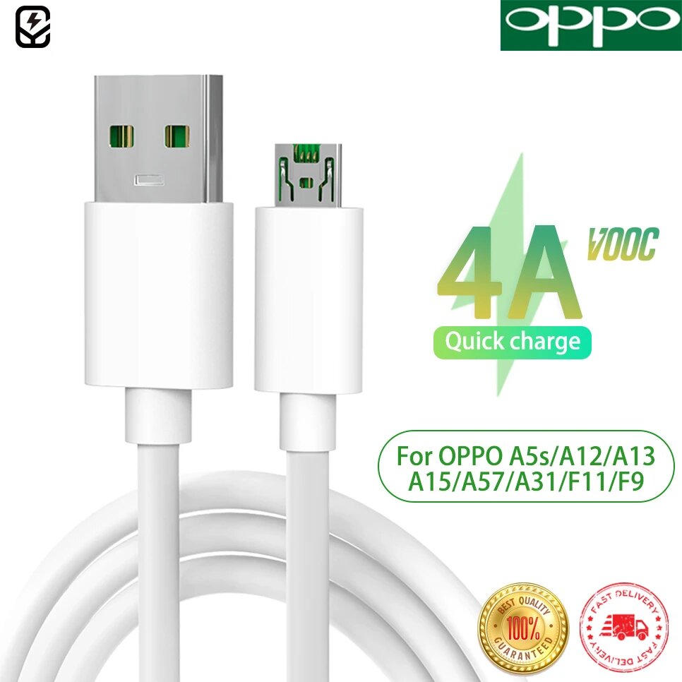 ORIGINAL OPPO R11 Charger Flash Charge VOOC Micro usb / Type-c Cable Original 5V 5A Fast Charging for R11s R9