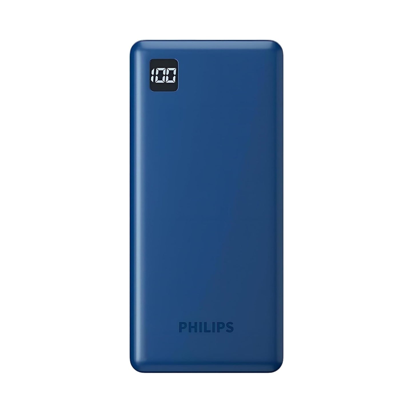 Philips 20000mAh 22.5W Fast Charge and Multi-Output Portable Powerbank - USB and Type-C PD, LED Display - Charge 3 Devices simultaneously