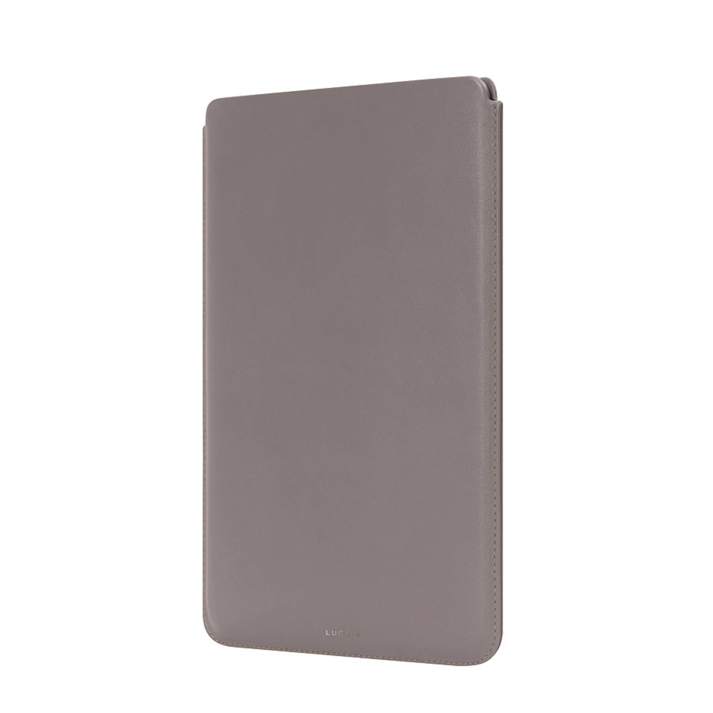 LUCRIN Smooth Leather Protective case for iPad mini 7 (Light Taupe)