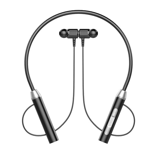 Wireless Bluetooth5.2 Headphones Long Standby Business Headset Neck Hanging Waterproof Sport Earphones Stereo HiFi Noise Reduction In Ear Earbuds with Microphone