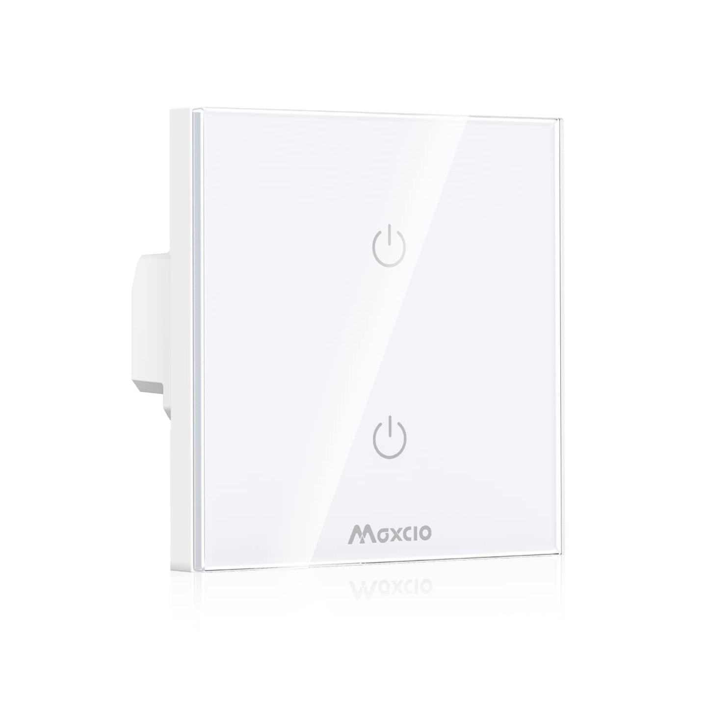 Smart Light Switch, Maxcio Smart Wall Light Switch 1 Gang 1Way, Works with Alexa Home, Smartlife APP Control, Timer/Schedule【Neutral Wire Required】