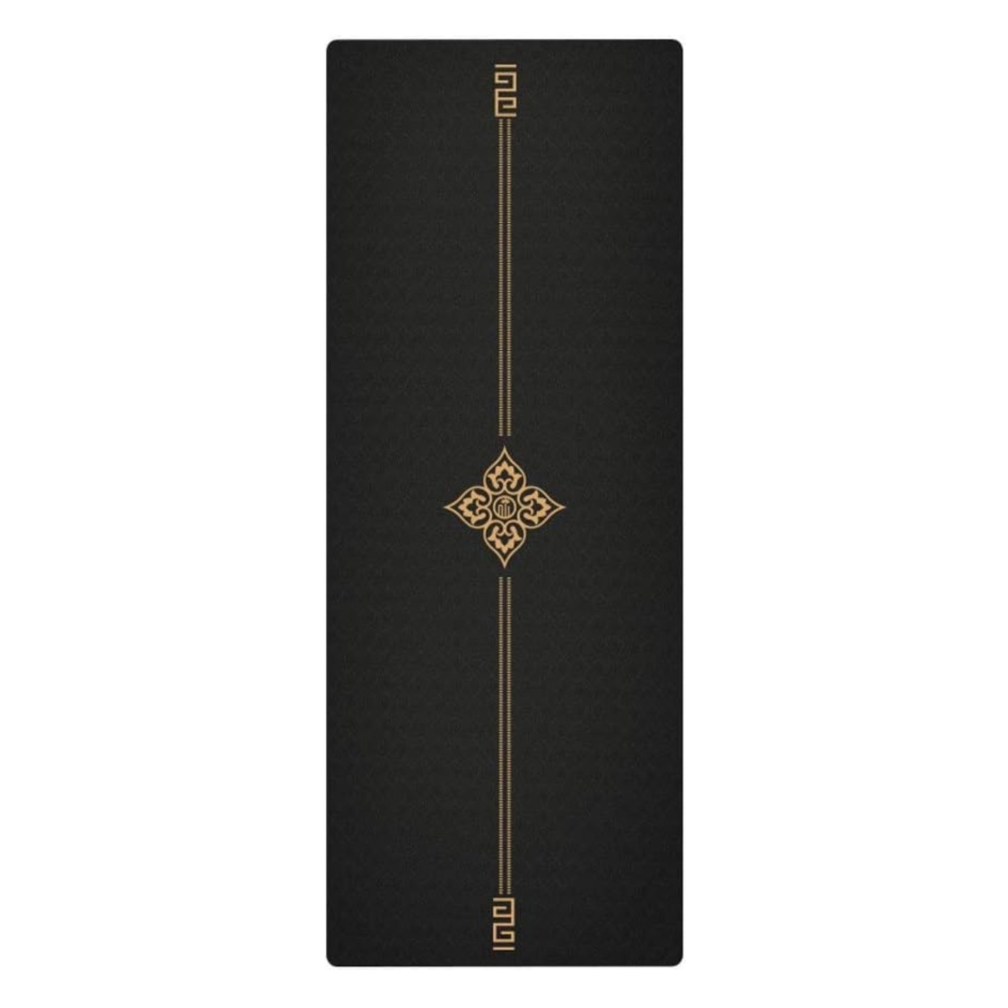 Yoga Mat Black Gold Line Yoga Mat TPE 183 * 68cm*6mm Extended Thicken Workout Mat High Density Home Use Gym Fintess Euipment Fitness Exercise Mat (Color : B)