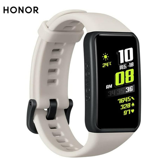 HONOR Band 6 Smart Wristband 1st Full Screen 1.47inches AMOLED Color Touchscreen SpO2 Swim Heart Rate Sleep Nap Stress All in One Activity Tracker 5ATM Waterproof Standard Version gray, Grey