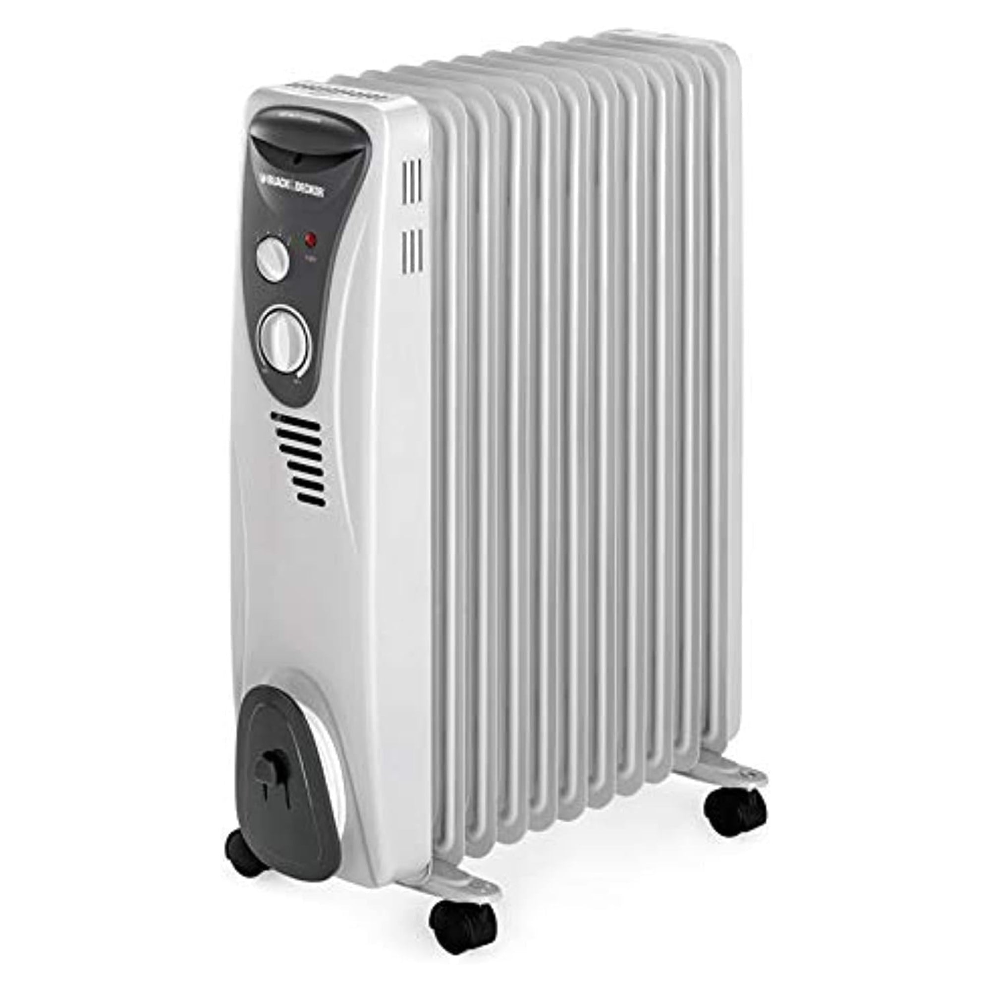 Like A New (Without Box) Black & Decker Oil Radiator 11 Fin With Fan ...