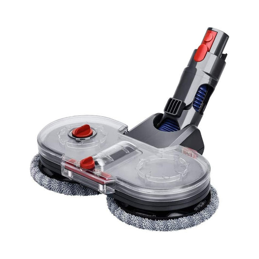 FUNTECK Electric Mop Attachment for Dyson V7 V8 V10 V11 V15 Vacuum Cleaners, Including Detachable Water Tank and Mop Pads