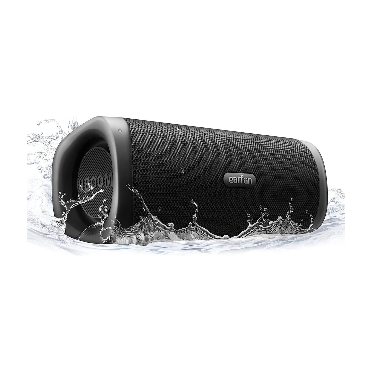 EarFun Bluetooth Speaker, UBOOM L Portable Speaker 28W Loud Stereo Sound, Rich Bass, IP67 Waterproof & Dustproof, Dual Pairing, Built-in Mic, Low Latency, Wireless Speaker for Party, Indoor & Outdoor