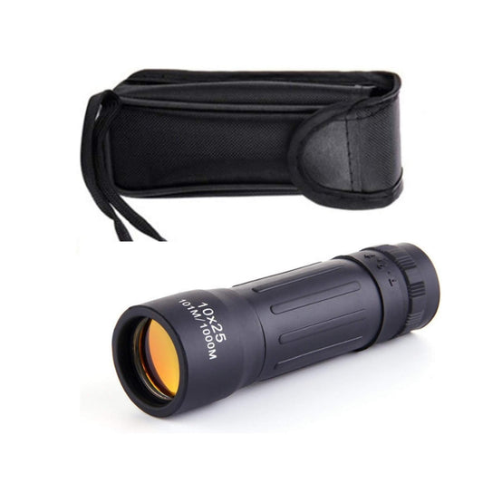 Monocular Telescope, 10x25 HD 10X Monocular Mini Portable Telescope Waterproof Portable Binoculars Optical Hunting Travel Camping Fishing Hiking , for Adult Bird Watching, Outdoor Hunting, Travel