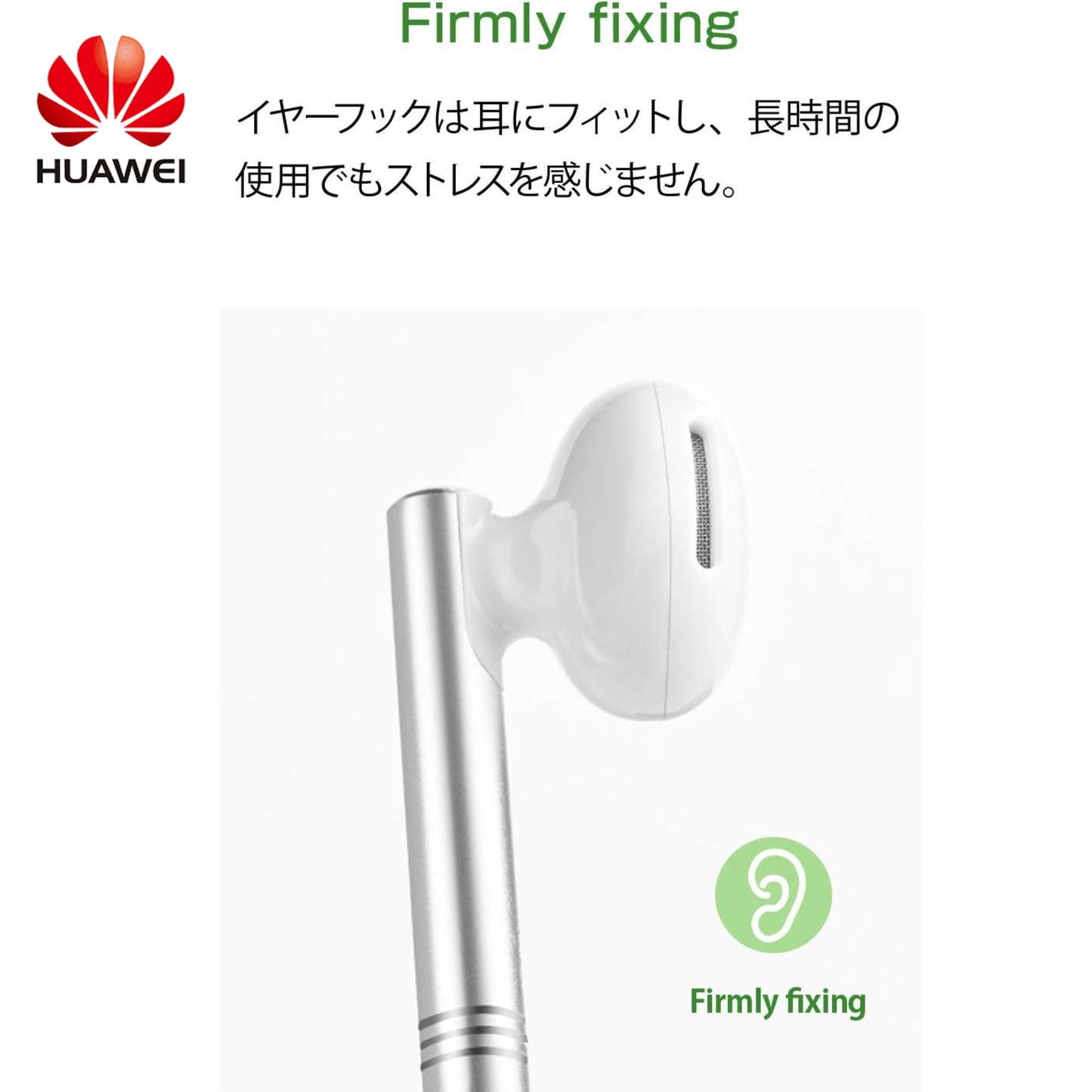 Genuine Huawei USB Type C Earphones With Mic Compatible All Phones  - White